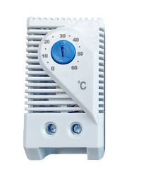 Термостат KTS 011 (синий),220V AC,Синий,NC,0-60℃ ,нормально-разомкнутый контакт (NC)  - электротехническая компания ЭТК ПОЛИПРОФ